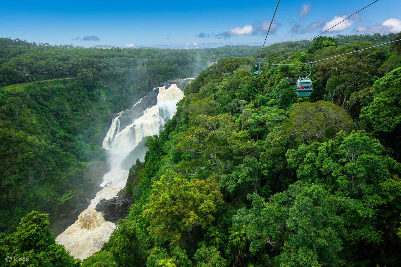 Acércate a las impresionantes cataratas Barron y disfruta de una amplia vista desde tu paseo en góndola